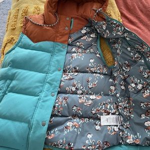 Patagonia hooded Bivy down vest WORN ONCE
